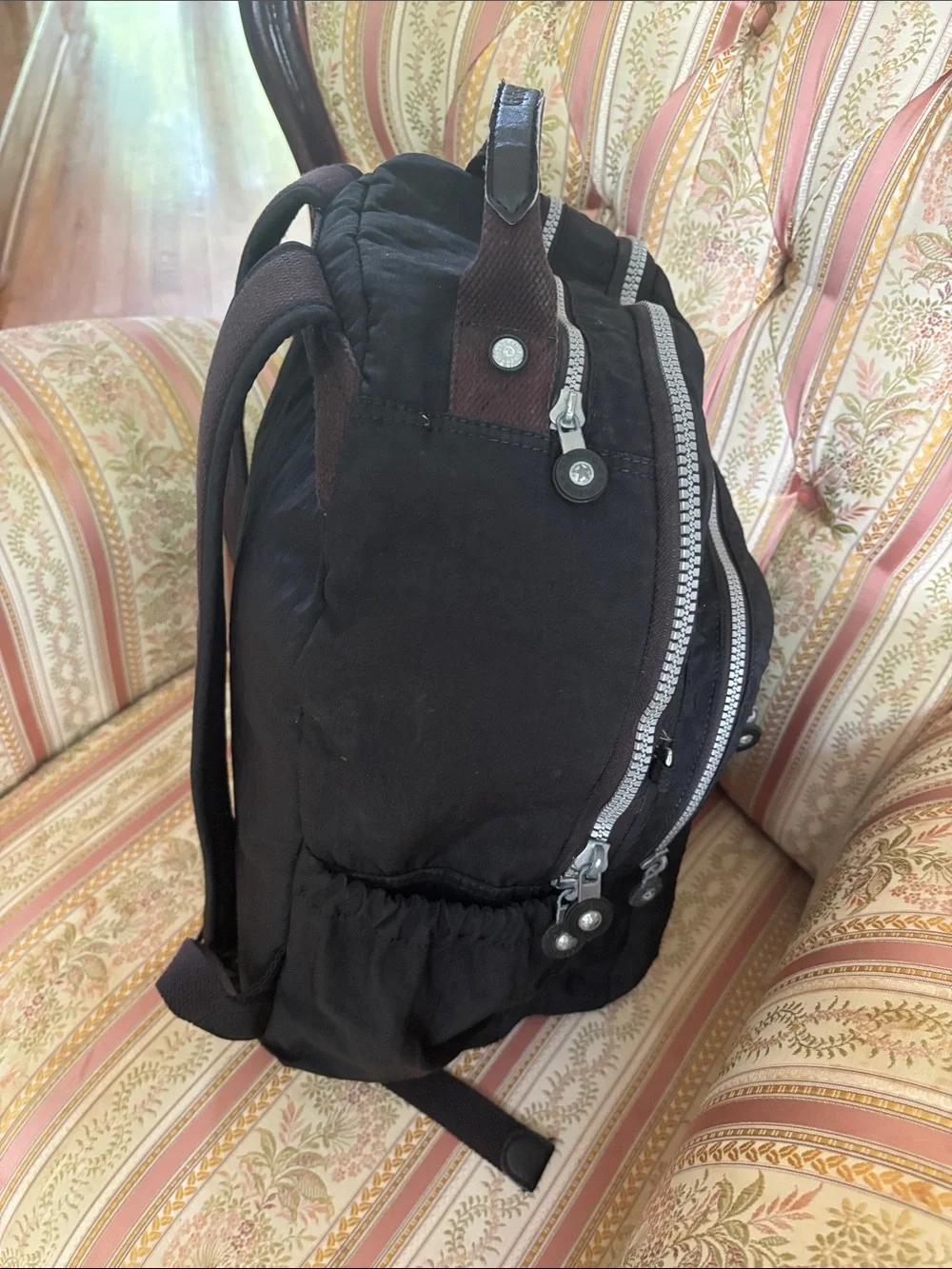 Kipling Large Nylon black  backpack
